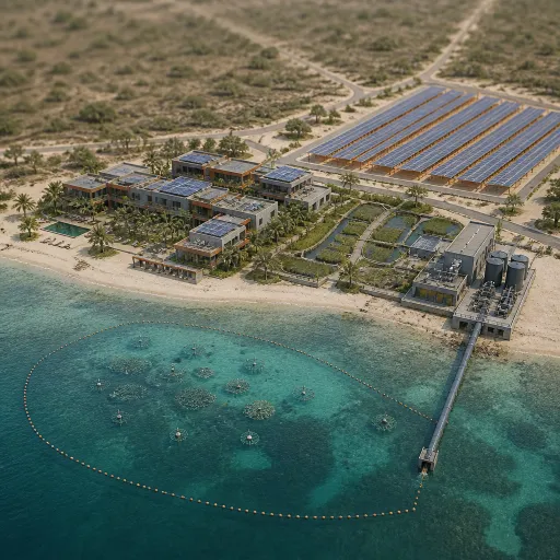 Solar Farms, Desalination Plants, and Marine Reserves: What a Genuinely Green Beach Resort Looks Like in 2026